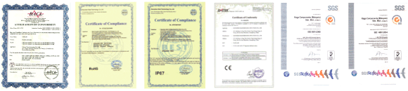 Certificate 証明書